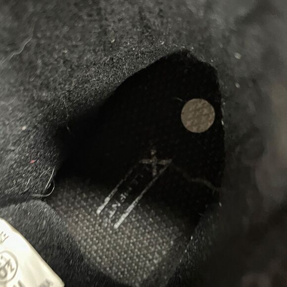 Xelement Moto Boots Women Size 6.5 Black With Flames Leather Chunky Insulated - Picture 12 of 15